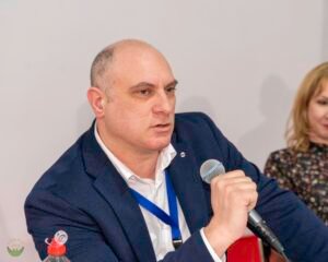 Nasos Iliopoulos Agronomist licenced pest controler, speach about disinfection from cleanexpo 2026 congress in Athens Greece